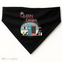 Queen Of The Camper USA-Made Doggie Bandana thumb 0