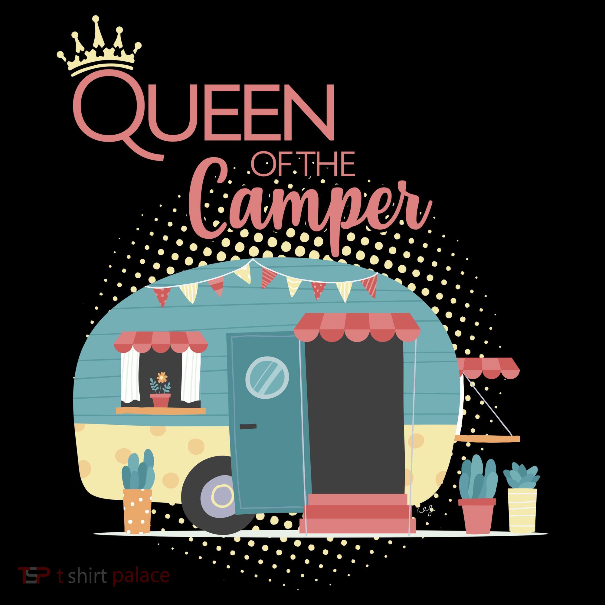 Queen Of The Camper Polo