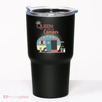 Queen Of The Camper Tumbler thumb 0