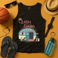 Queen Of The Camper Tank Top thumb 4