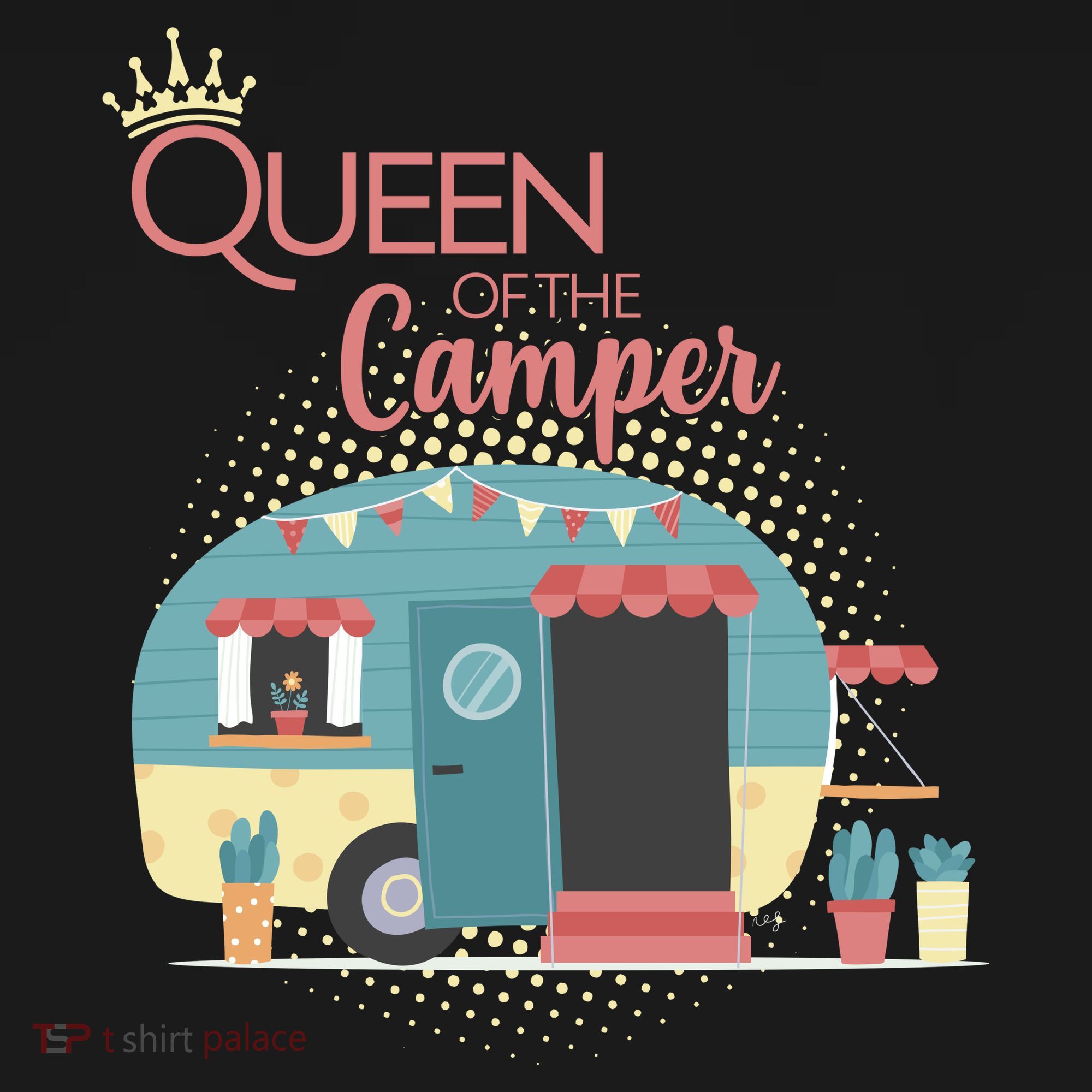 Queen Of The Camper Tote Bag
