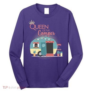 Queen Of The Camper Long Sleeve Shirt