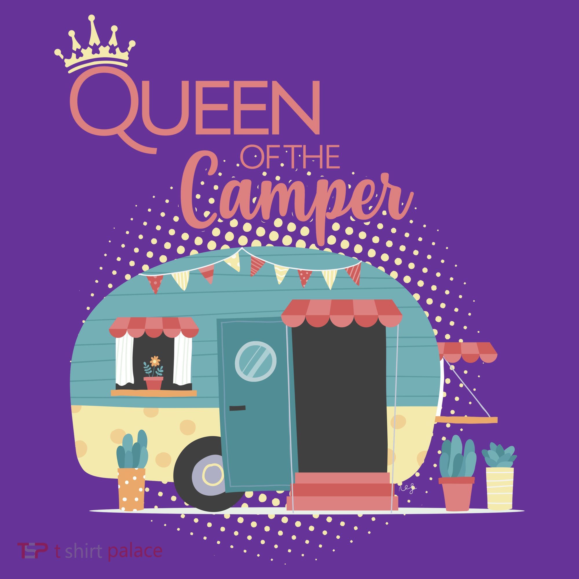 Queen Of The Camper Apron