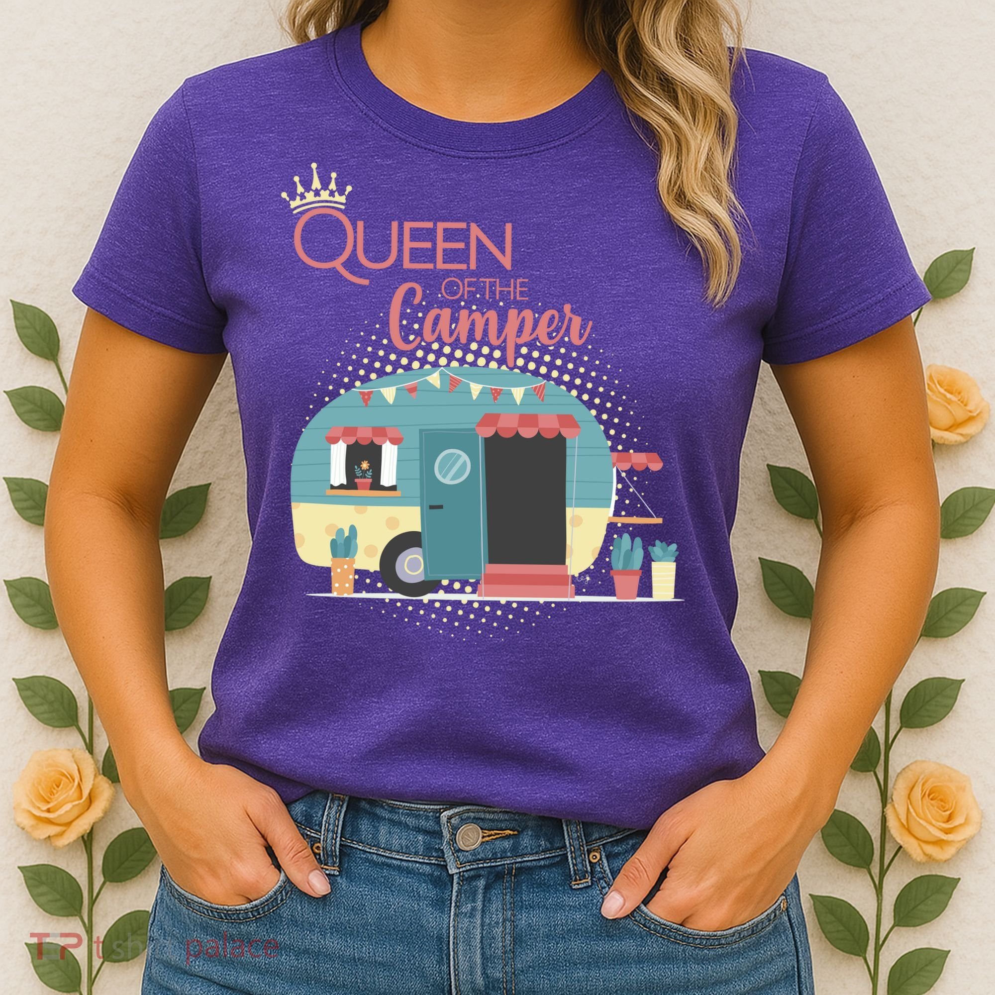 Queen Of The Camper Women's T-Shirt