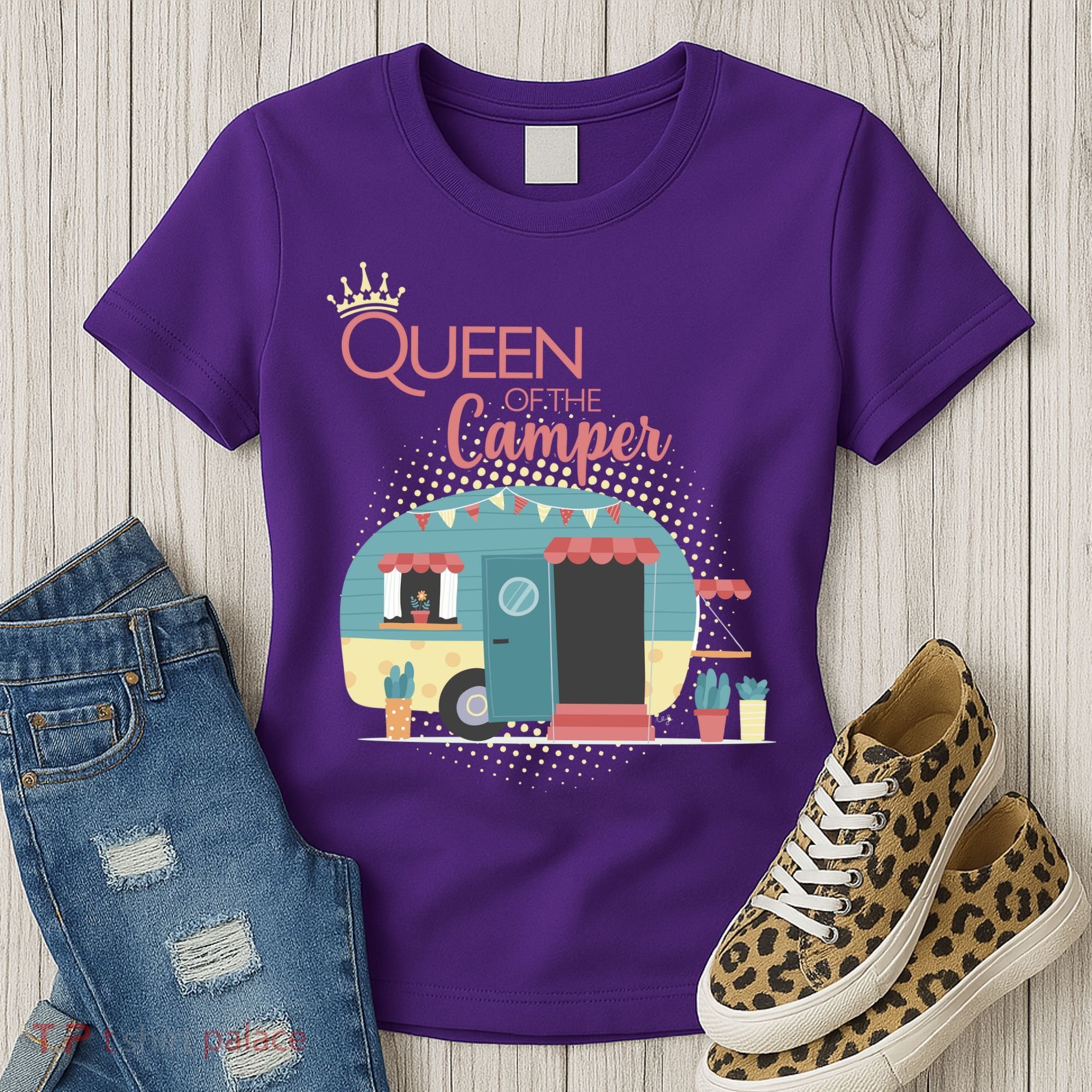 Queen Of The Camper Women's T-Shirt