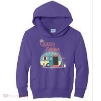 Queen Of The Camper Kids Hoodie thumb 0