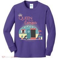 Queen Of The Camper Kids Long Sleeve Shirt thumb 0