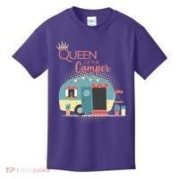 Queen Of The Camper Kids T-Shirt thumb 0