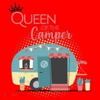 Queen Of The Camper Santa Hat thumb 1