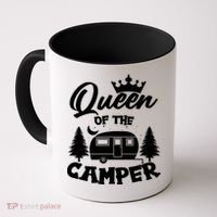 Queen of the Camper Funny Camping Coffee Mug thumb 0