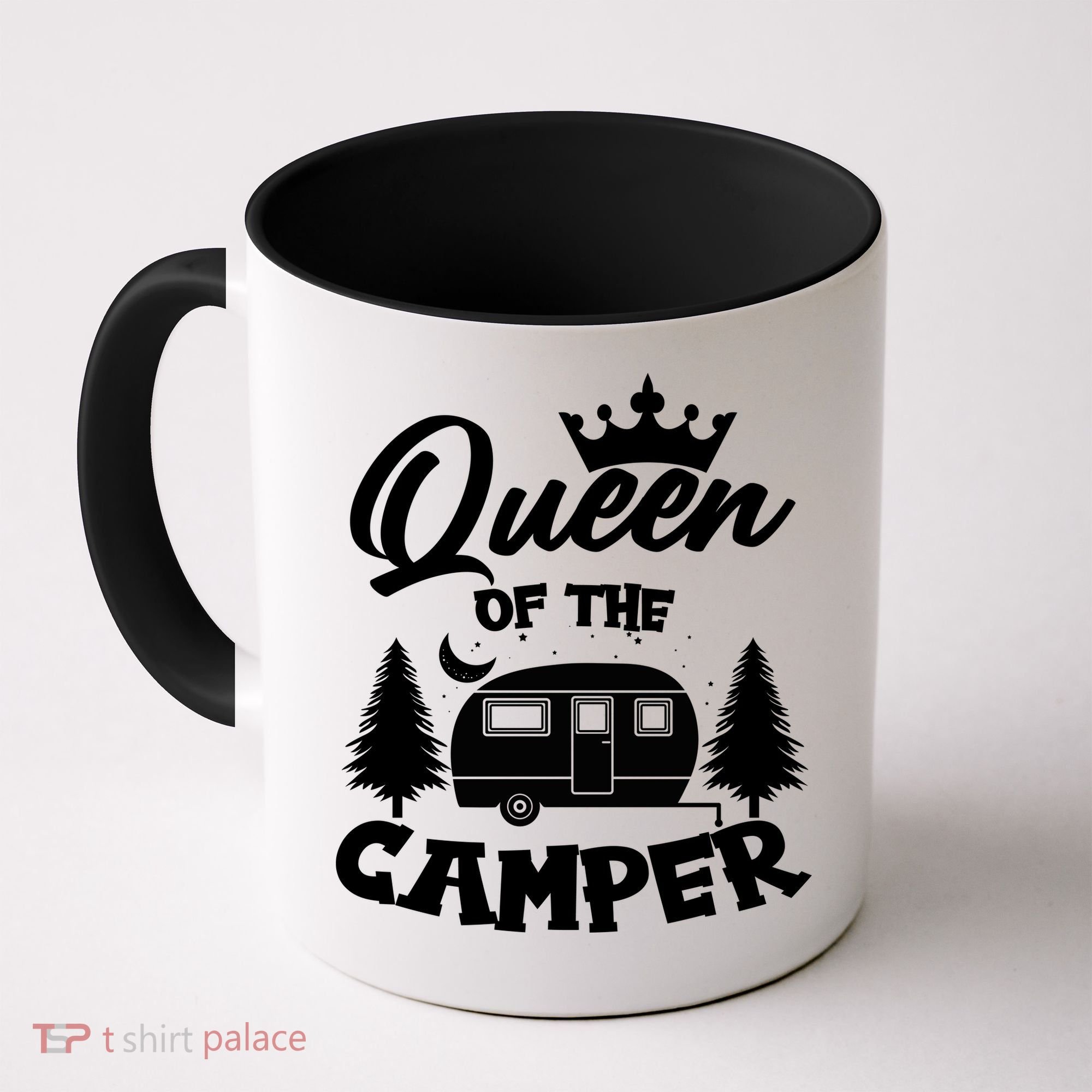 Queen of the Camper Funny Camping Coffee Mug