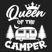Queen of the Camper Funny Camping Beanie thumb 2