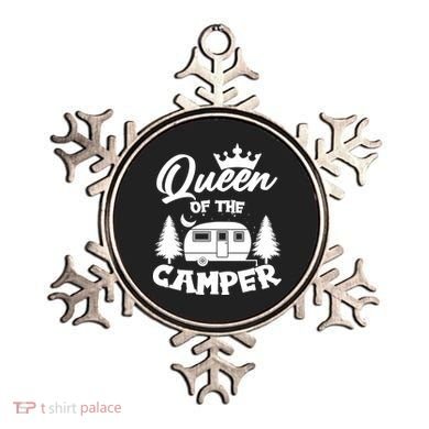 Queen of the Camper Funny Camping Ornament