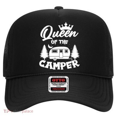 Queen of the Camper Funny Camping Hat