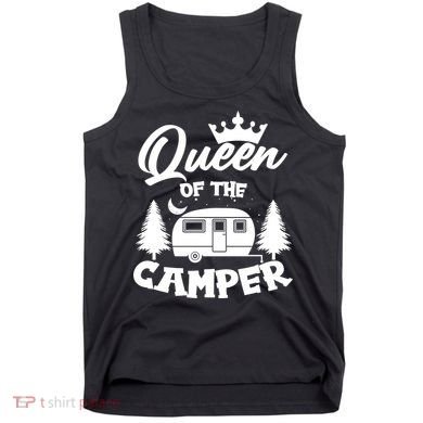 Queen of the Camper Funny Camping Tank Top