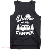 Queen of the Camper Funny Camping Tank Top thumb 0