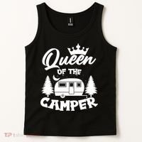 Queen of the Camper Funny Camping Tank Top thumb 2