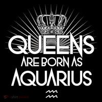 Queens Are Born As Aquarius Tote Bag thumb 4