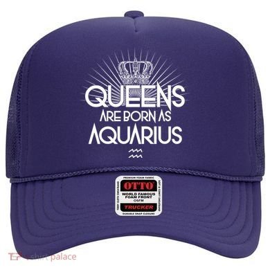 Queens Are Born As Aquarius Hat