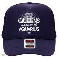 Queens Are Born As Aquarius Hat thumb 0