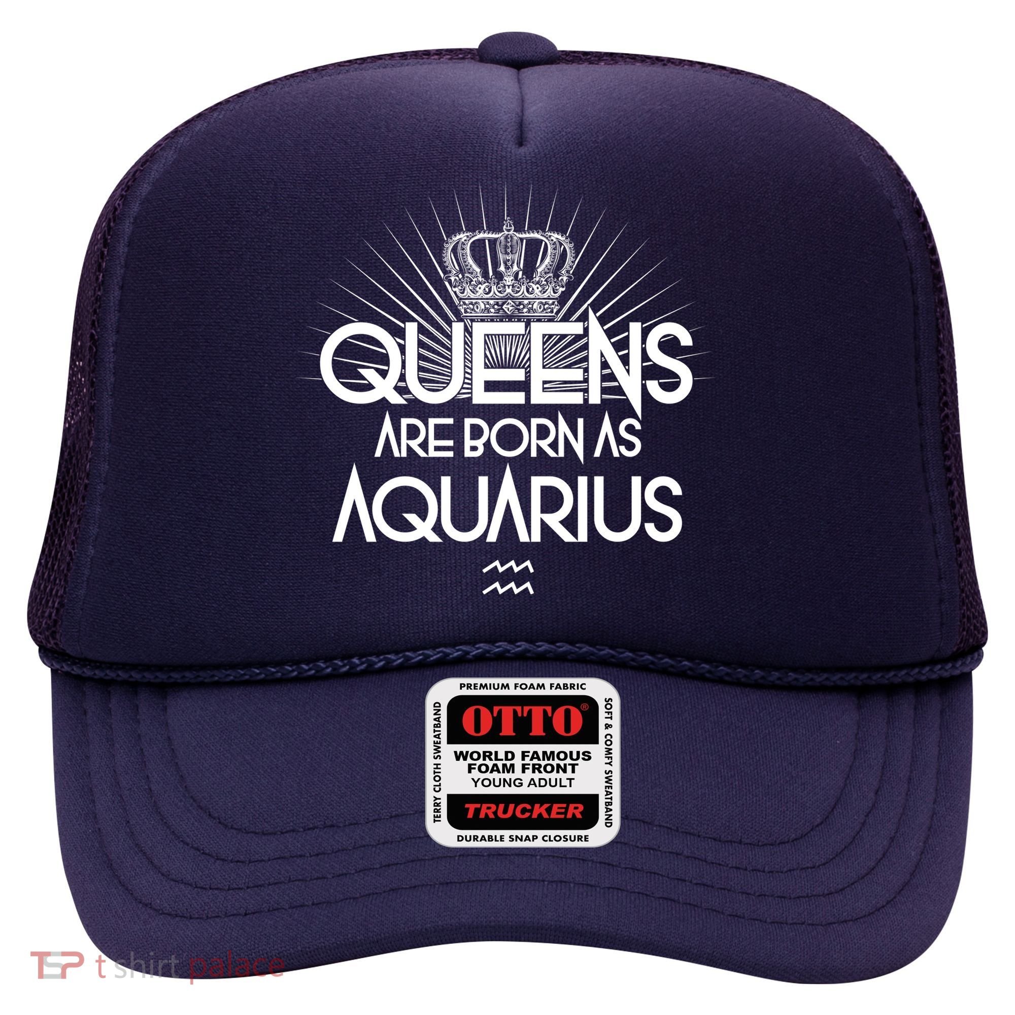 Queens Are Born As Aquarius Hat