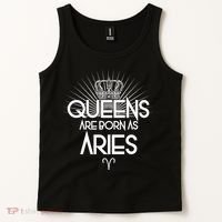 Queens Are Born As Aries Tank Top thumb 2