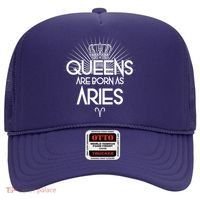 Queens Are Born As Aries Hat thumb 0