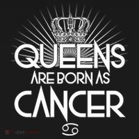 Queens Are Born As Cancer Backpack thumb 2