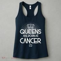 Queens Are Born As Cancer Women's Tank Top thumb 3