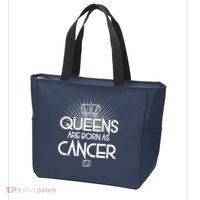 Queens Are Born As Cancer Tote Bag thumb 3
