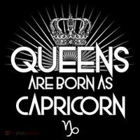 Queens Are Born As Capricorn Ornament thumb 1