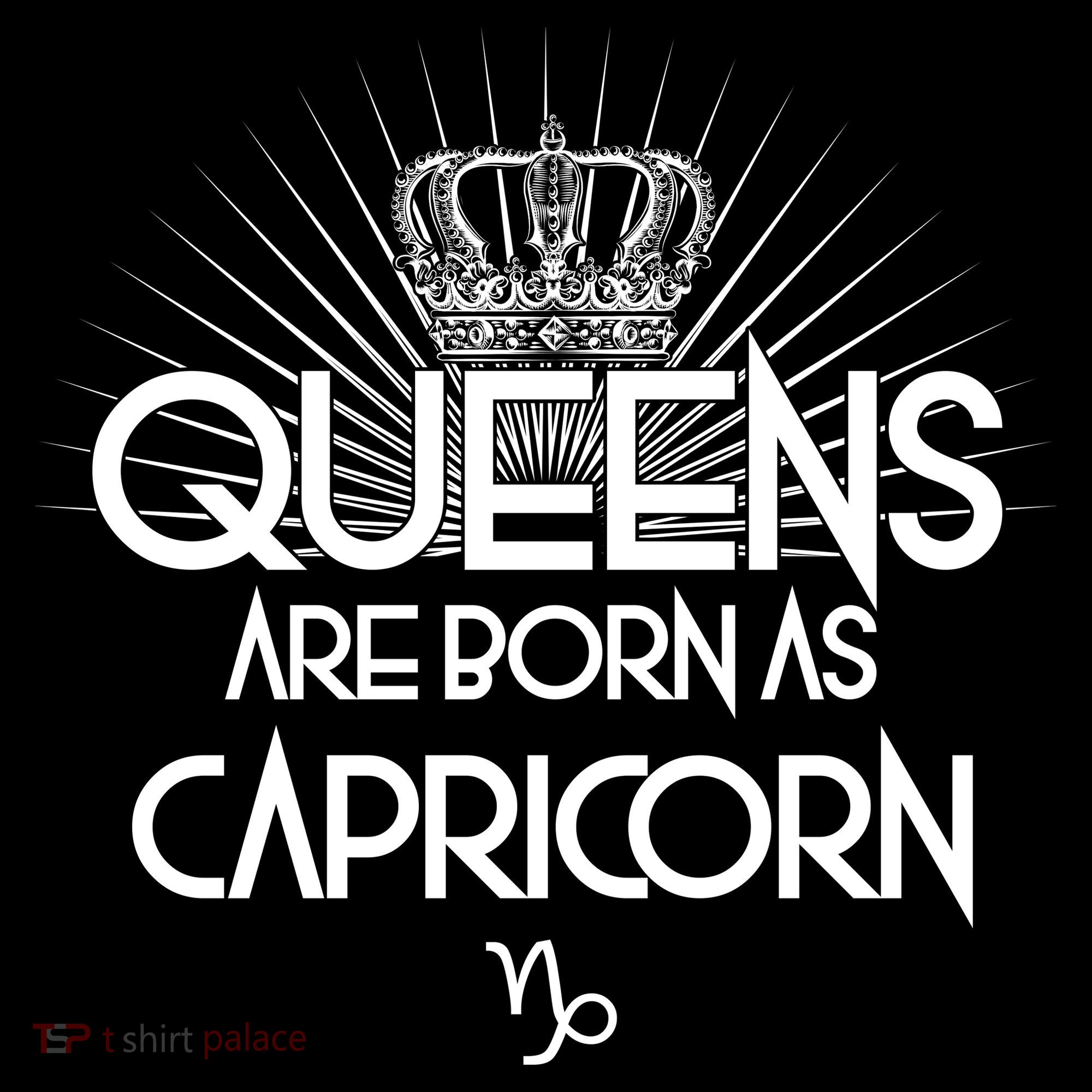 Queens Are Born As Capricorn Ornament