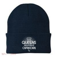 Queens Are Born As Capricorn Beanie thumb 0