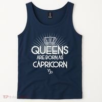 Queens Are Born As Capricorn Tank Top thumb 2
