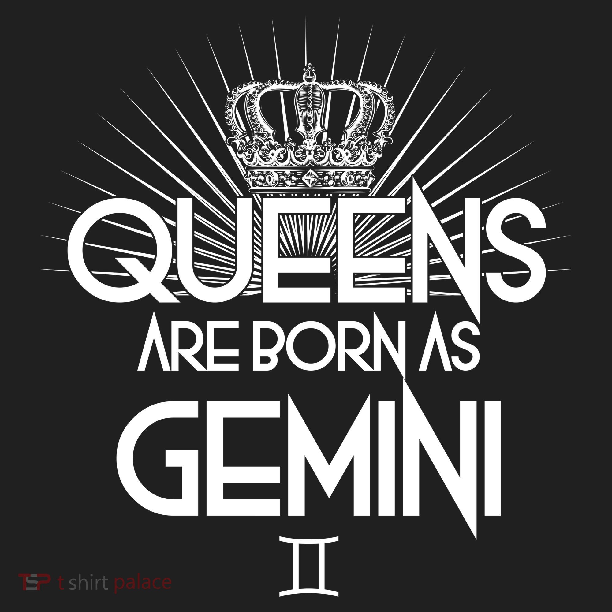 Queens Are Born As Gemini Women's Sweatshirt