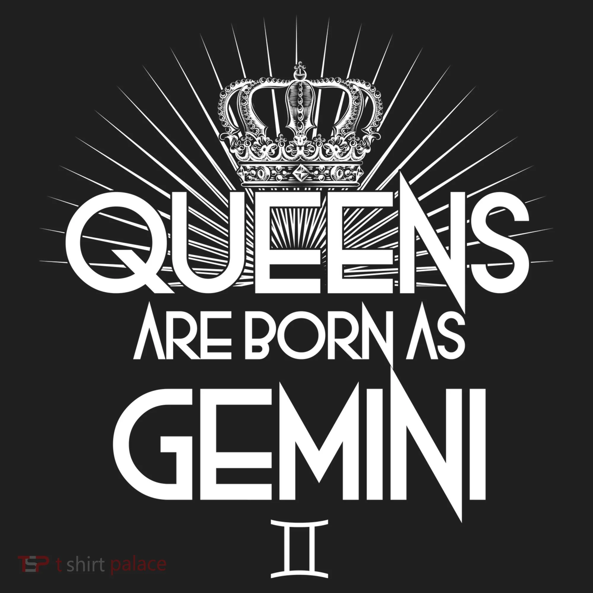 Queens Are Born As Gemini Women's Sweatshirt