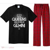 Queens Are Born As Gemini Pajama Set thumb 0