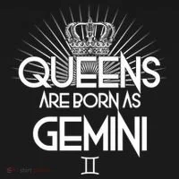 Queens Are Born As Gemini Women's Hoodie thumb 2