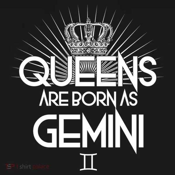 Queens Are Born As Gemini Women's Hoodie