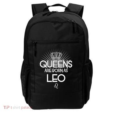 Queens Are Born As Leo Backpack