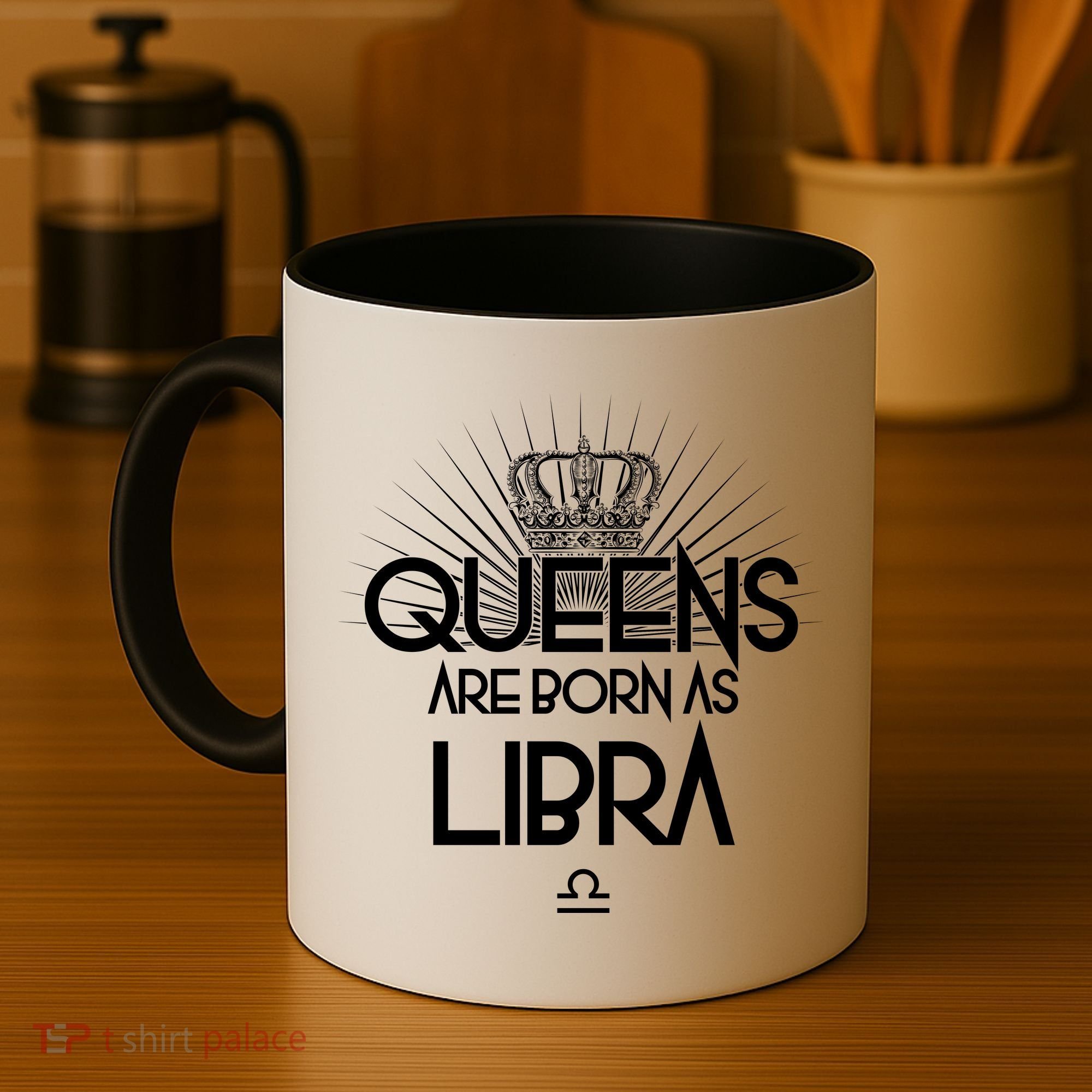 Queens Are Born As Libra Coffee Mug