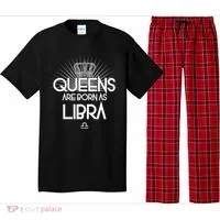 Queens Are Born As Libra Pajama Set thumb 0