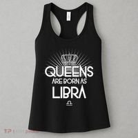 Queens Are Born As Libra Women's Tank Top thumb 3