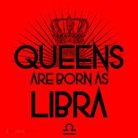 Queens Are Born As Libra Santa Hat thumb 1