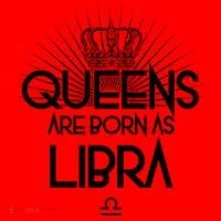 Queens Are Born As Libra Santa Hat thumb 1