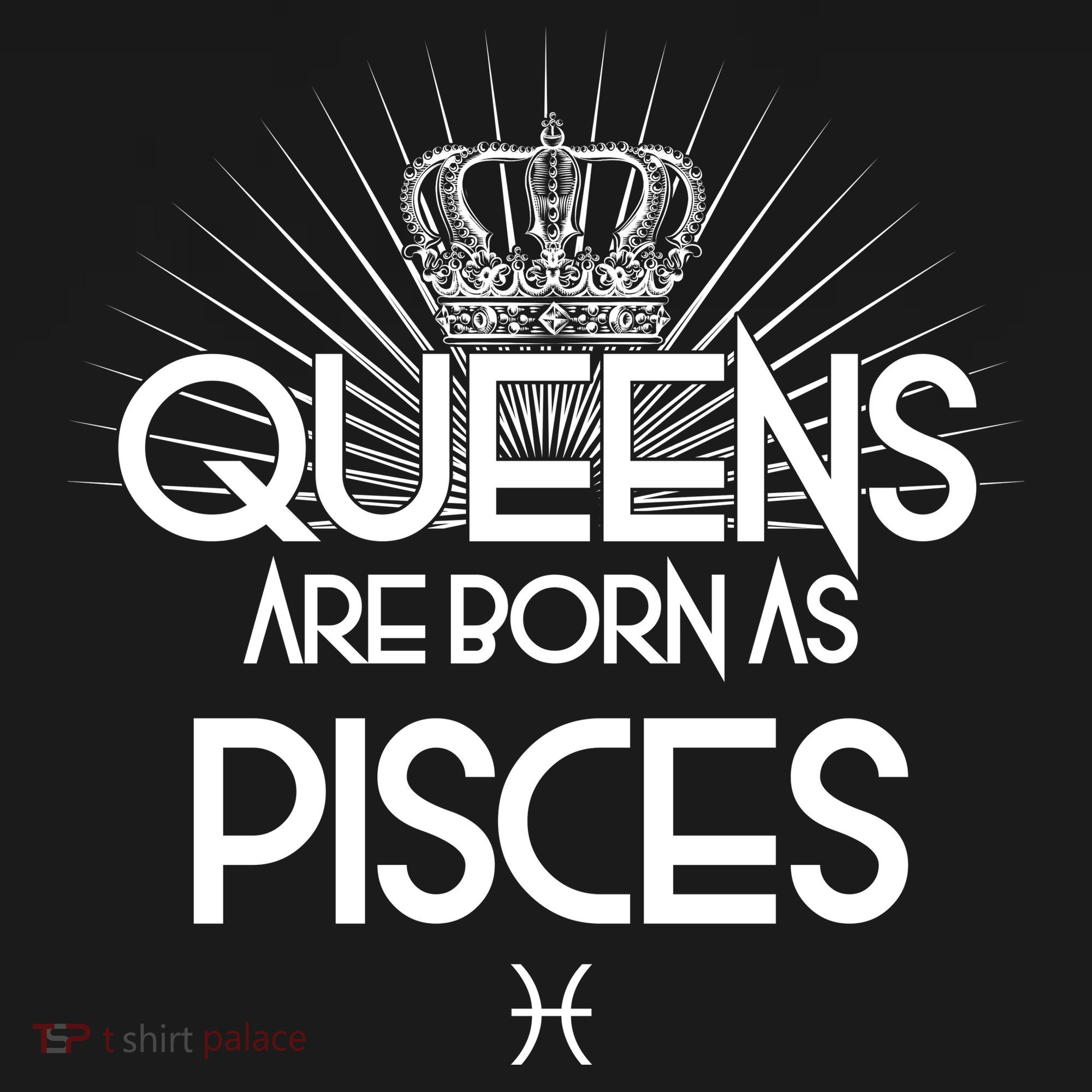 Queens Are Born As Pisces Ornament