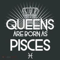 Queens Are Born As Pisces Kids Long Sleeve Shirt thumb 2