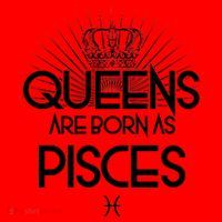 Queens Are Born As Pisces Santa Hat thumb 1