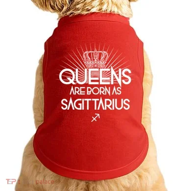 Queens Are Born As Sagittarius Doggie Tank