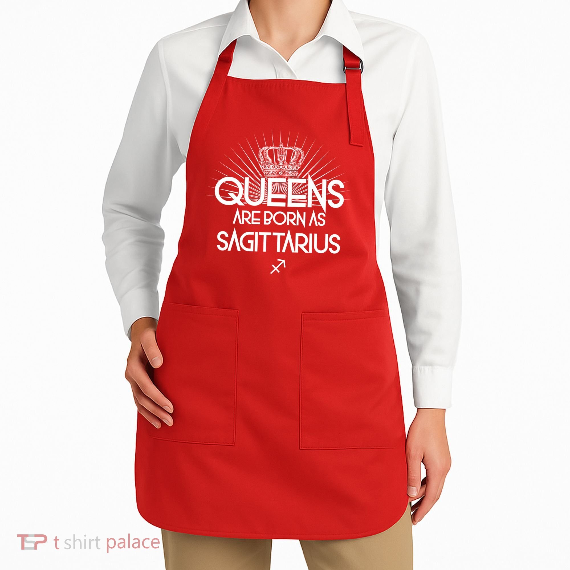 Queens Are Born As Sagittarius Apron